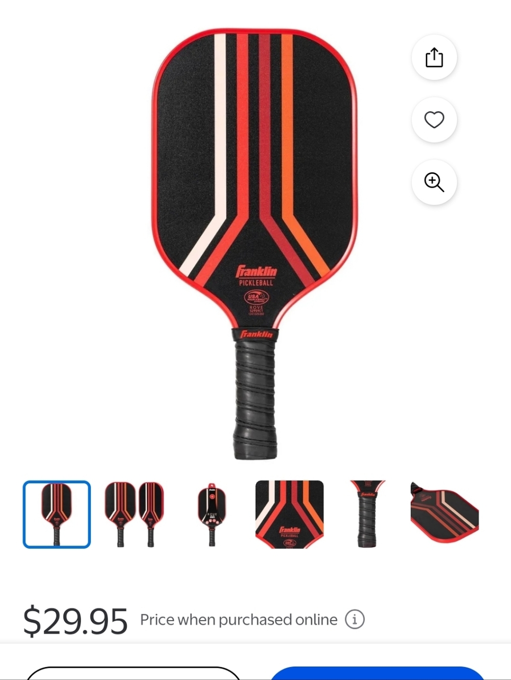 Franklin Rove Poly Pro Paddle - Picture 3 of 3